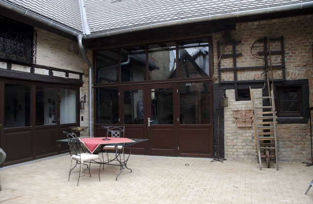 Old village smithy in Essingen