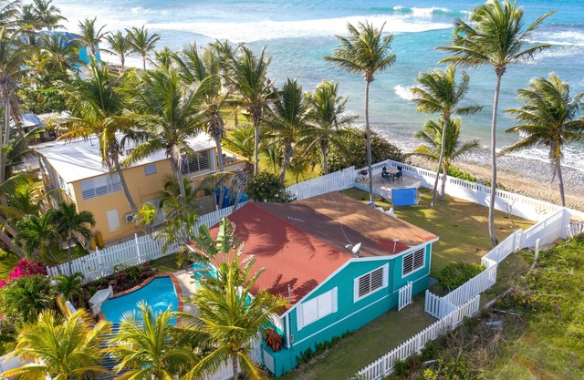 On the beach, a private pool, a house all to yourself.