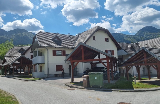 On the edge of the forest, ideal for hiking or enjoying Lake Bled Lake Bohinj