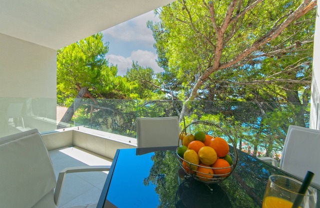 One bedroom apartment near beach Brela, Makarska (A-6007-g)