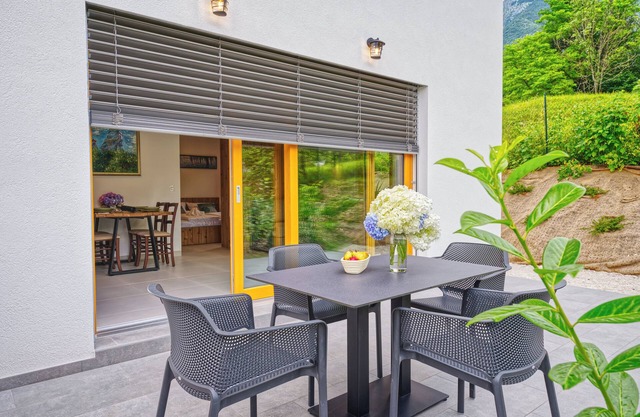 One-Bedroom Apartment with Large Private Terrace, Mountain View – House Elipsa