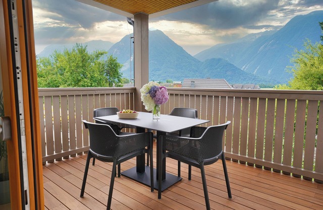 One-Bedroom Apartment with Stunning Mountain View and Large Private Terrace