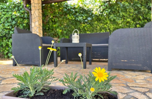 One bedroom apartment with terrace Polje, Krk (A-18669-a)