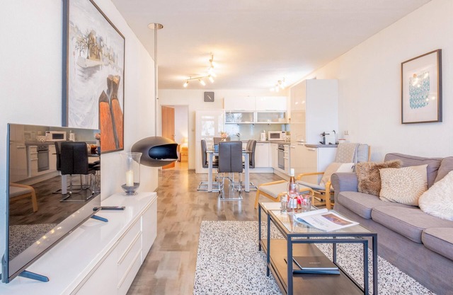 Opposite the ski slope with great views