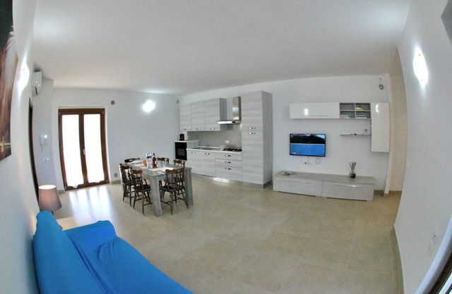 Orange apartment