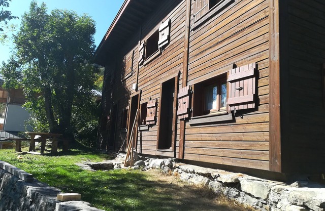 Original chalet with a view of Mont Blanc