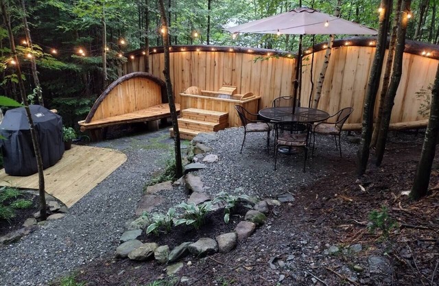 Osprey Cabin at Walker Pond by Vermont Tree Cabin