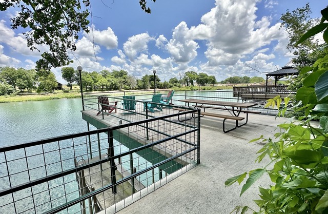 Our Lake is Back! Tranquil at any time, but close to the Action.