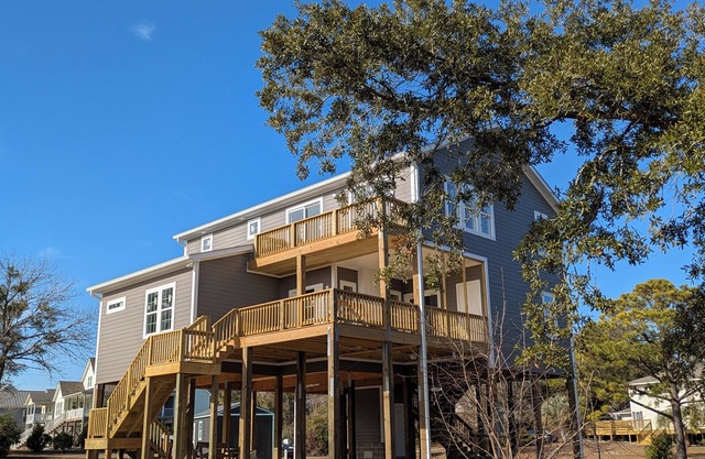 Outdoor living at its best with new construction, pet friendly and water views