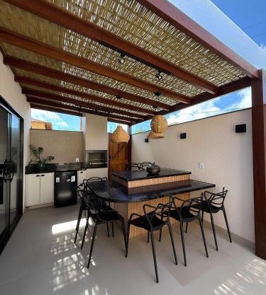PÉ NA AREIA!Casa DelMare cond c/saída na praia