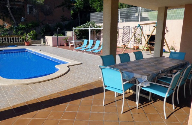 Palmanova Villa Near THE Beach With Private Tennis Court