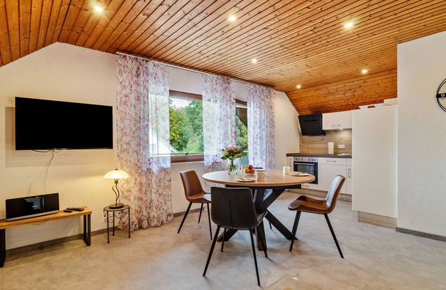 Panorama apartment with balcony