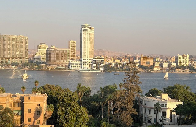 Panorama Nile view duplex in Giza - Dokki
