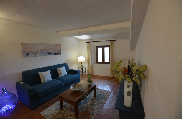 Panoramic apartment in medieval village