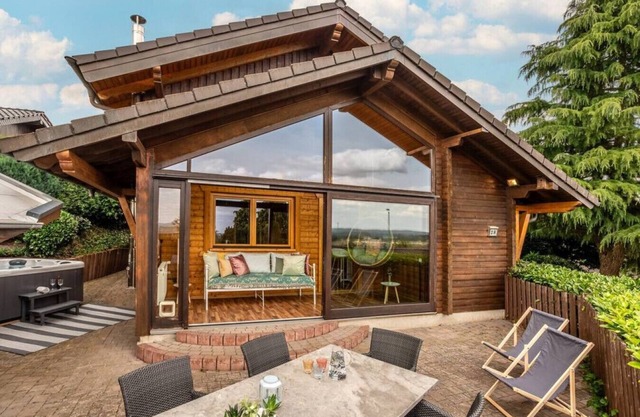Panoramic Chalet w/Hot Tub, Bbq, View, Terrace