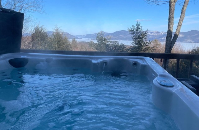 Panoramic Lake George & Mountain View Home, Hot Tub