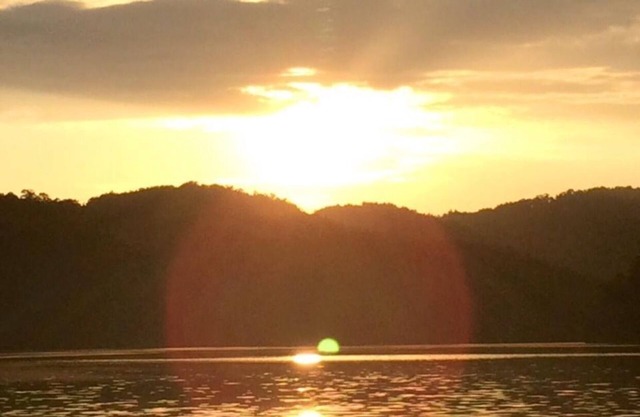 Panoramic Mountain and Lake View