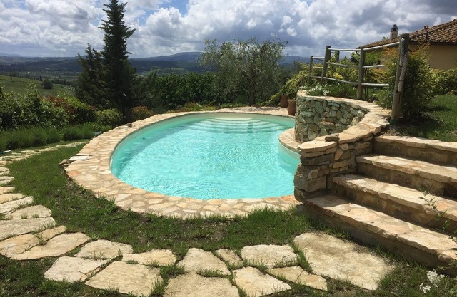PANORAMIC PRIVATE VILLA GELLO with landscaped pool
