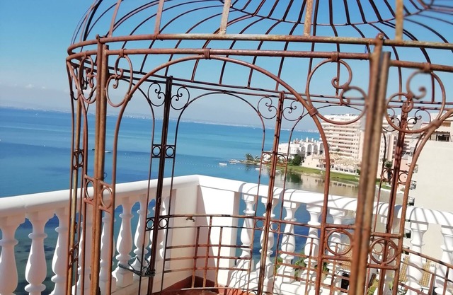 Panoramic terrace with 220 ° view on the Mar Menor, and in the distance Cabo de Palos