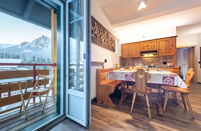 Panoramic view from your home in Val di Fassa