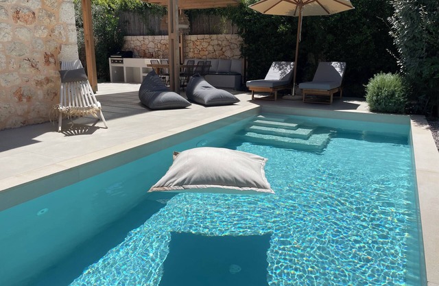 PAPADRIA VILLAS MODERN LUXURY VILLAS private swimming pool near KATHISMA BEACH