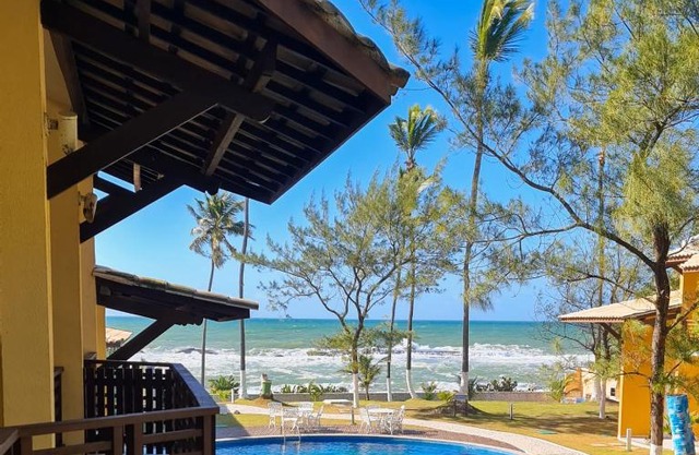 Paraíso PÉ NA AREIA no coração do Litoral Norte - FRENTE MAR - Loft projetado para que você tenha a melhor experiência em hospedagem - condomínio mais procurado da Estrada do Côco - Varanda com vista espetacular para o mar - lazer e TRANQUILIDADE