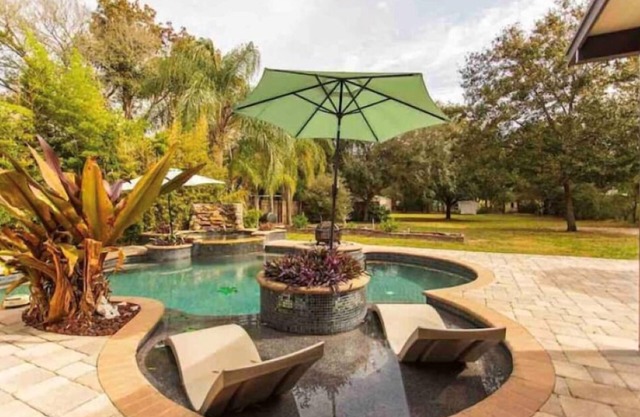 Paradise! in Tampa, Pool, water fall, 3 min form Bush Garden, Adventure Island