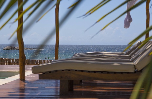 Paradise villas for Kitesurfers and family with pool & bar/restaurant!