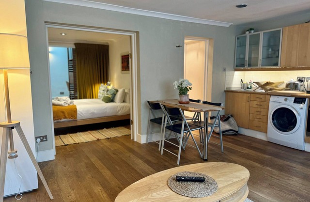 Park side stylish central London apartment