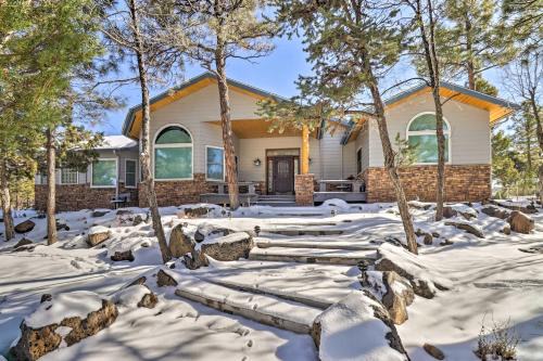 Patio and Forest View Peaceful Show Low Home