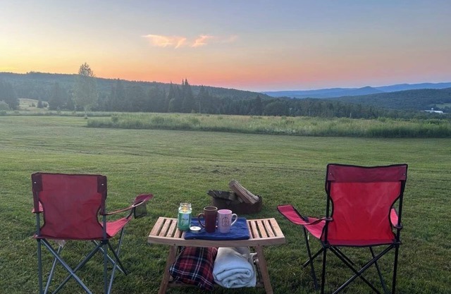 Peaceful camp with breathtaking views