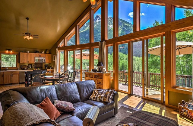 Peaceful Marble, Colorado Home w/Deck & Mtn Views