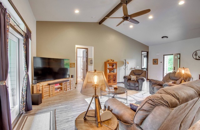 Peaceful Shelton Home w/Spacious Yard & Fire Pit!
