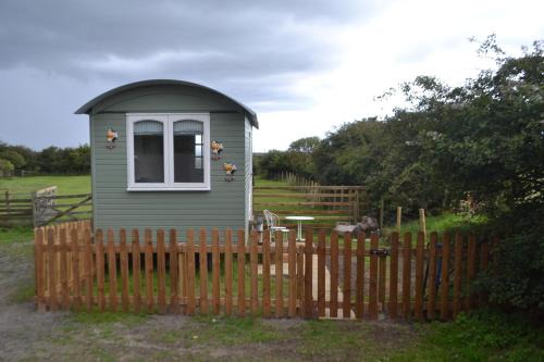 Peaceful Shepherd's Hut next to Horse Field
