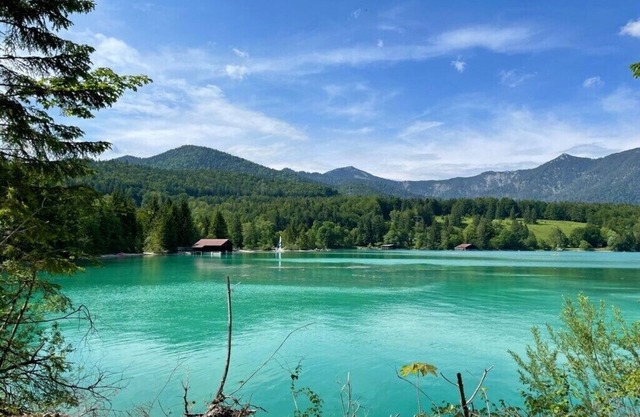 Peakini at Walchensee
