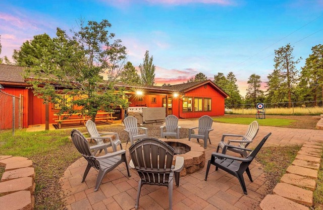 Peaks & Pines Vacation Rental | 5-BR House in Quiet Neighborhood, Flagstaff | Spa Game Rm Gourmet Kitchen Views Trails