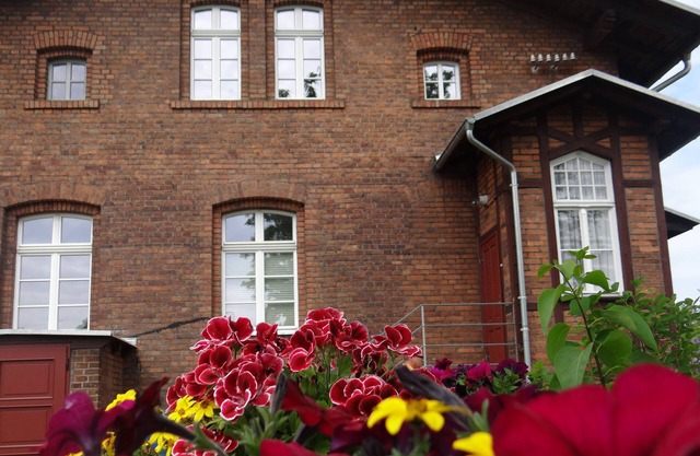 Pension with natural plot, centrally located