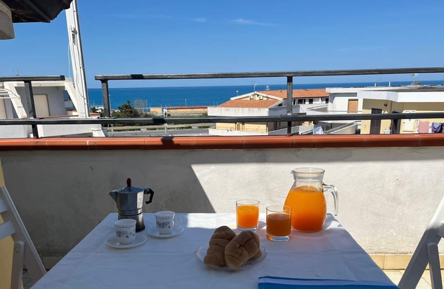 Penthouse Beach Apartment in Scalea, Calabria