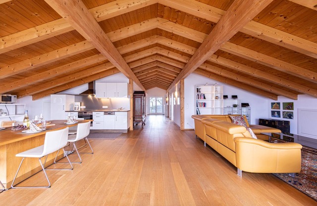 Penthouse vacation apartment "Steinernes Meer" with panoramic window front