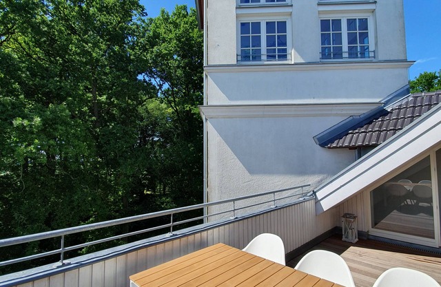 Penthouse/Ferienwohnung mit Turmzimmer und Dachterrasse