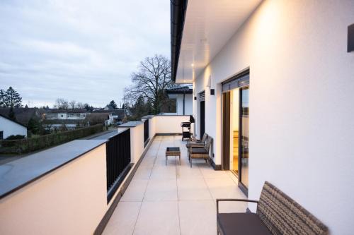 Penthouse mit großer Terrasse Parkplatz und WLAN in exklusiver Lage am Hellweg