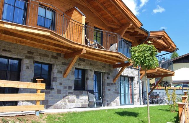 Penthouse near Kaprun with sauna & stunning views