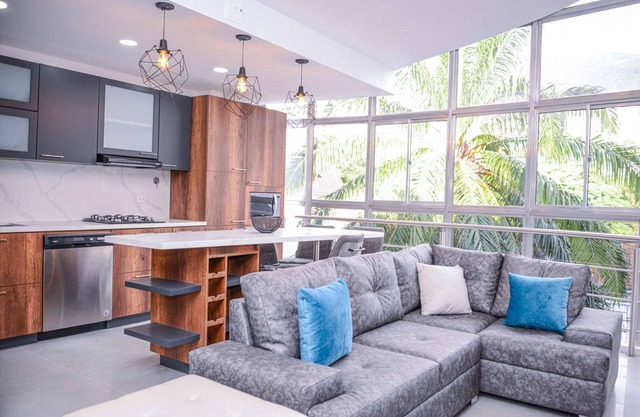 Penthouse Roof inside Lleras Duplex 3 Bedroom AC Hot Tub