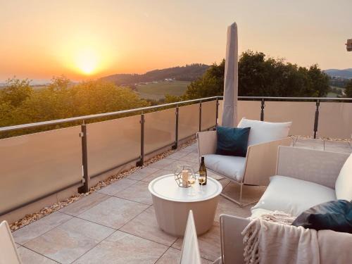 Penthouse-Villa, Panoramablick, XXL-Terrasse, Tischfussball
