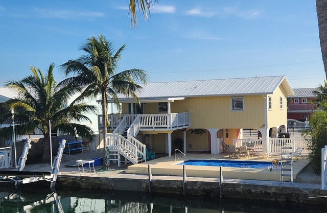Perfect Boating Access to Kemp Channel Cudjoe Key New POOL!