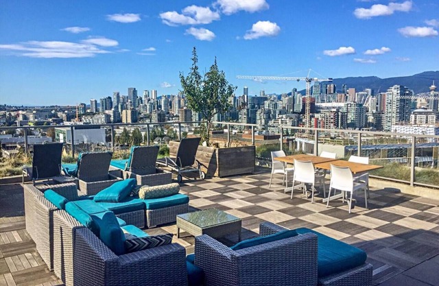 Perfect location/private patio/rooftops AMAZING VIEWS!/gym/courtyard