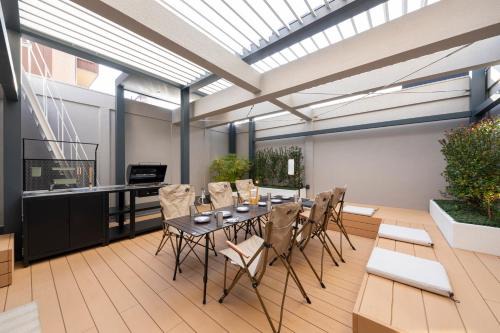 Personal Rooftop BBQ space! Shirakabanoyado - KI NO NOKI 白樺の宿 - 木の軒