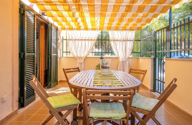 Pet-friendly Apartment Santa Eulalia Near the Beach with Mountain View, A/C, Wi-Fi & Terrace
