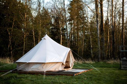 Pet Friendly Bell Tent Rental Perfect for a Weekend Getaway
