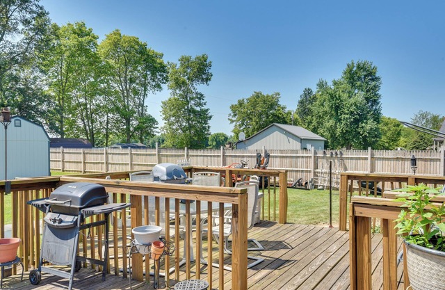 Pet-Friendly Goshen Abode w/Sauna & Fenced Yard!